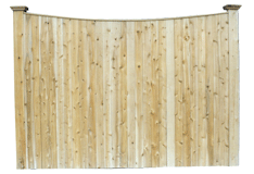 Cedar Privacy Fence - Estate Style