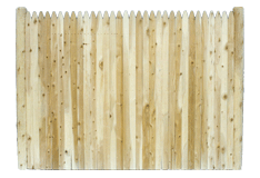 Cedar Privacy Fence - Stockade Style