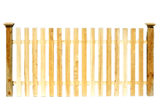 Cedar Open Fence - Open Colonial Style