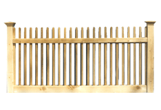 Cedar Open Fence - Open Essex Style