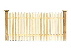 Cedar Open Fence - Open Molly Pitcher Style