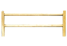 Post & Rail - Deluxe Cedar Post and Rail Style